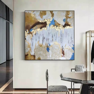 Water and Sand  Moderne Kunst Abstrakt Leinwand original